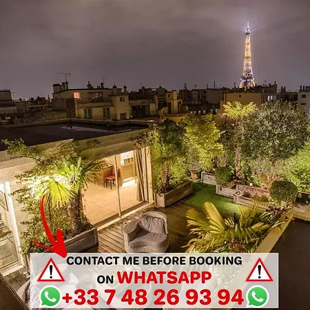 Touga's Luxe Tour Eiffel Apartament